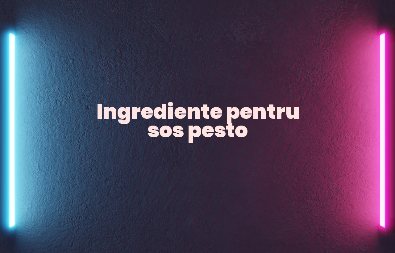 sos pesto ingrediente