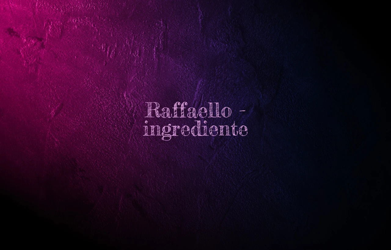 raffaello ingrediente