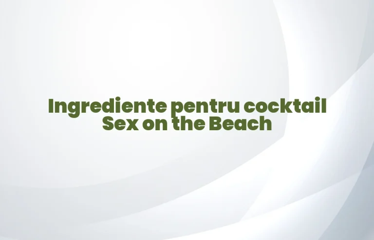 sex on the beach ingrediente