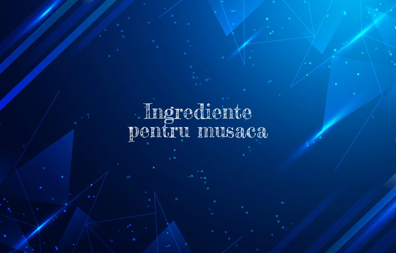 ingrediente musaca