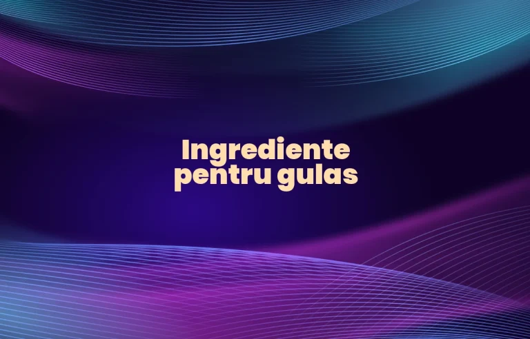 ingrediente gulas