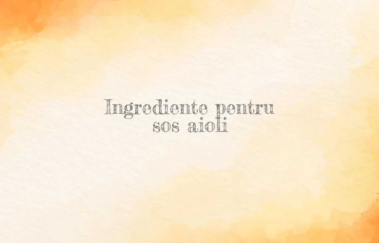 sos aioli ingrediente