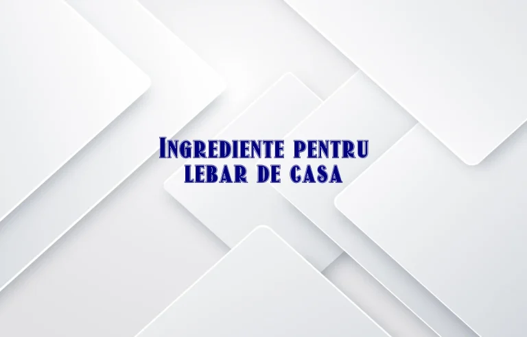 ingrediente lebar de casa