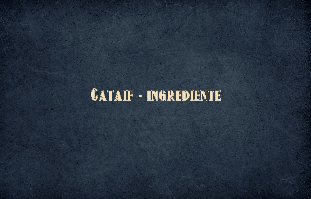 cataif ingrediente