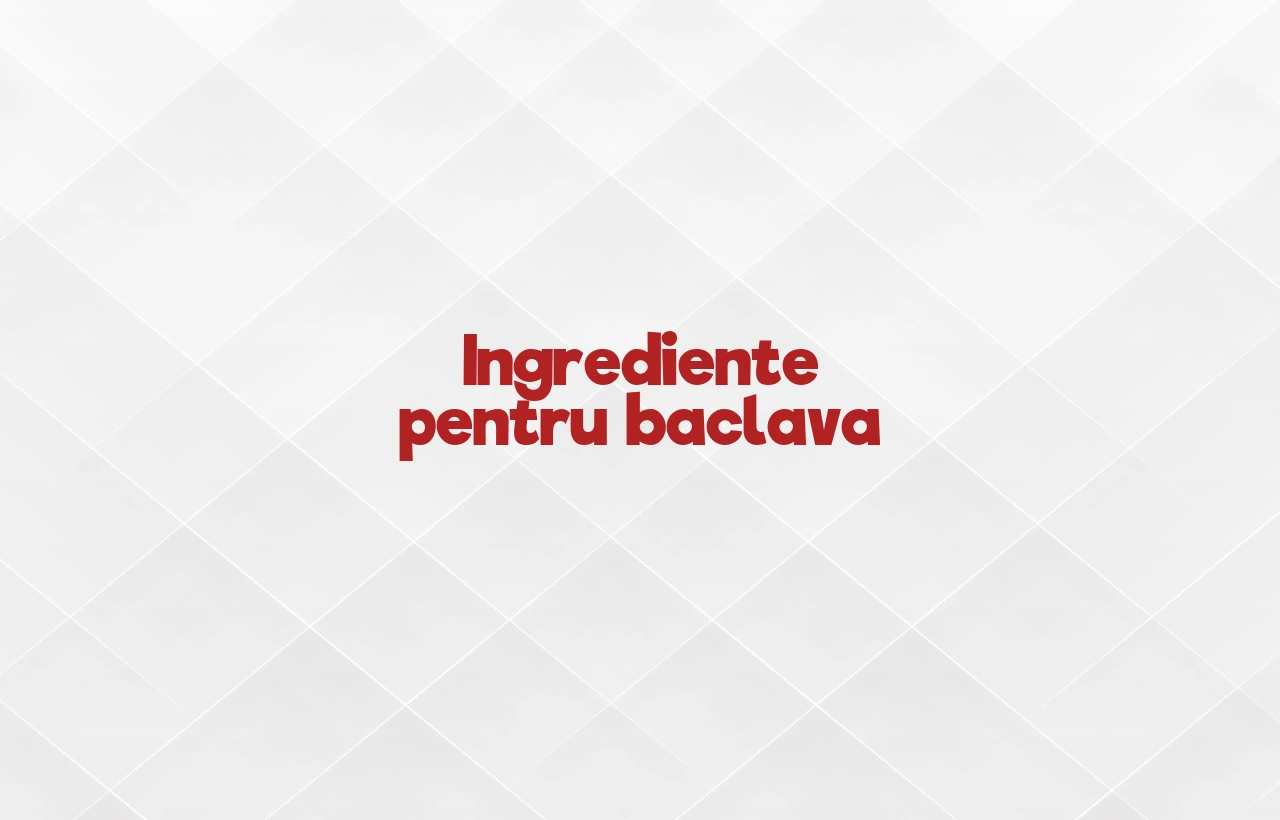 ingrediente baclava