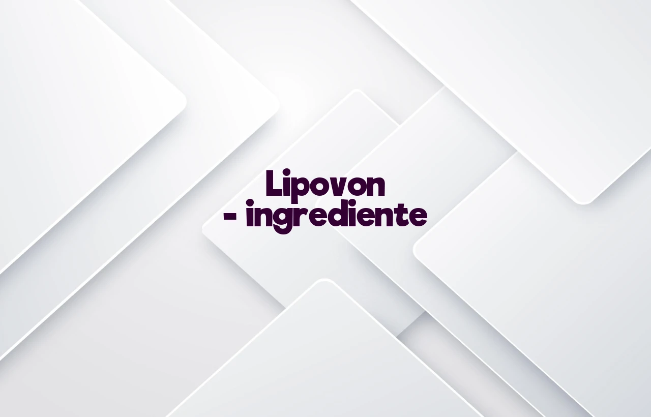lipovon ingrediente