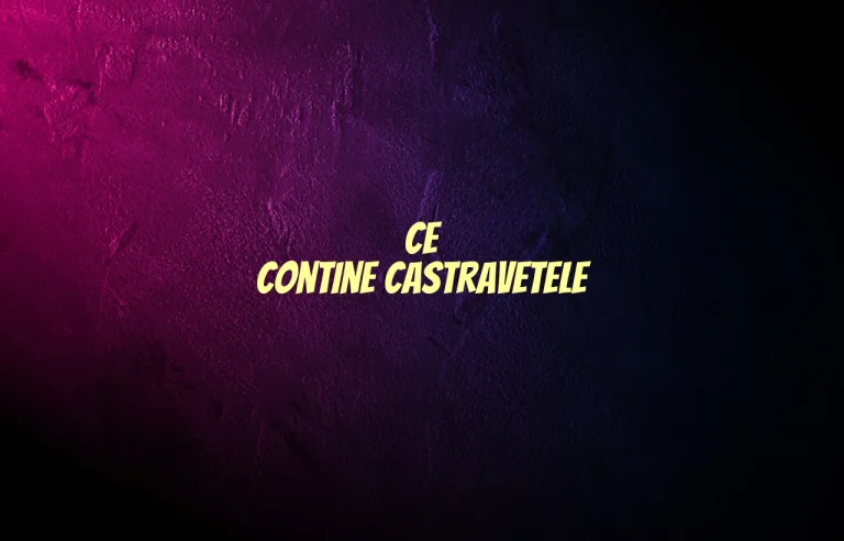 ce contine castravetele